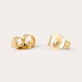 14K Gold Pearl Studs