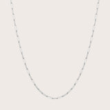 14K Gold Paperclip Chain Necklace