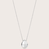 Jora Silver Teardrop Necklace