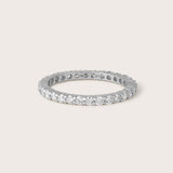 14K Gold Diamond Pave Band