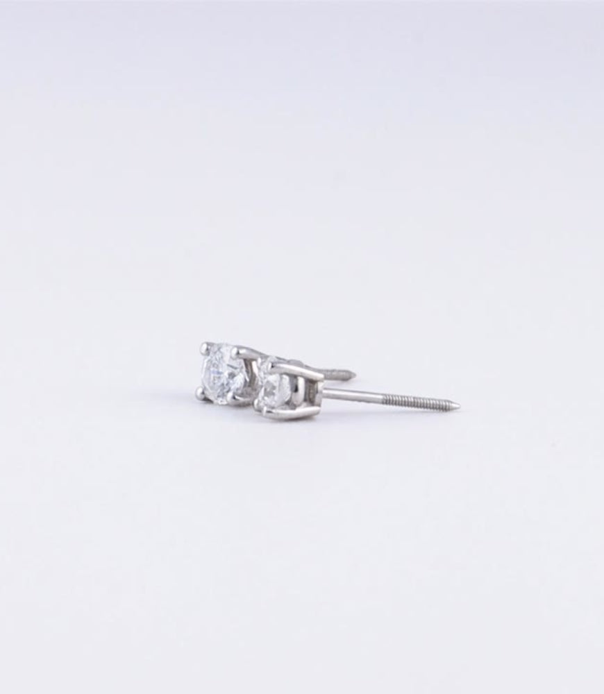 14K 0.5 Carat Diamond Studs