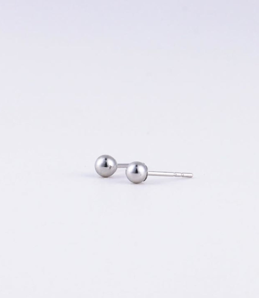 14K Gold Small Sphere Studs 