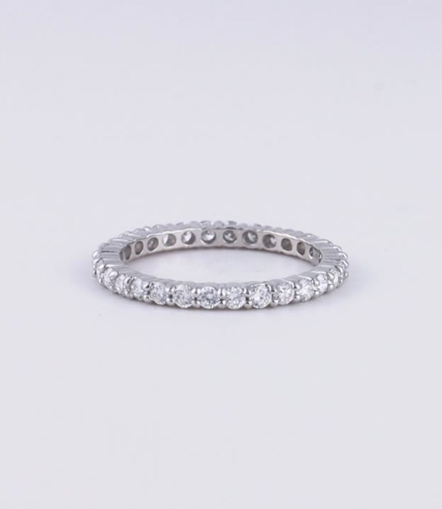 14k Pave Diamond Ring