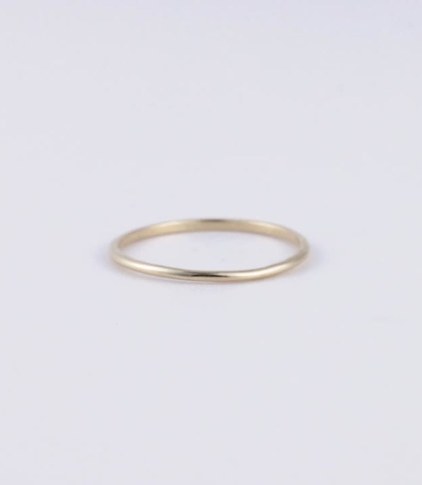 14k Petite Stacking Band